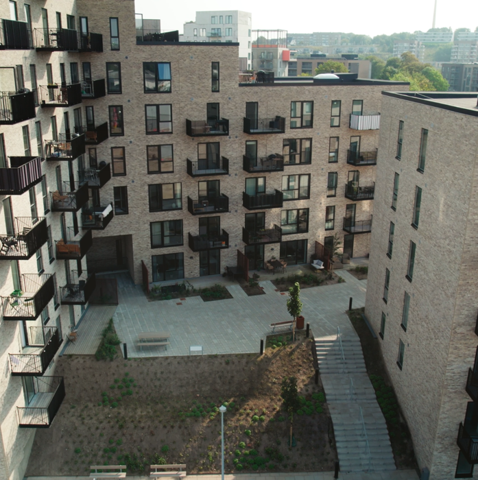 Nyopført 2-værelses lejlighed på Ankomstpladsen 12